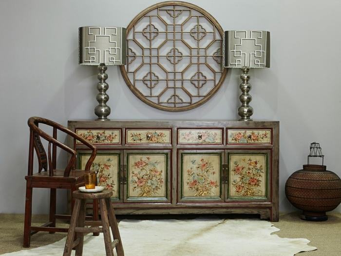 sisustusesimerkkejä sisustussuunnittelu elävä tyylikkyys aasia huoneisto sisustusesimerkit aasialainen intia henki värikäs singapore