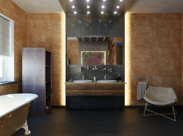 moderni kylpyhuone nykyaikaiset kylpyhuonekalusteet
