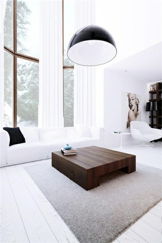 huonekalut olohuone moderni trendikäs minimalistinen