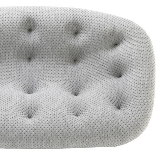 joustava pehmeä sohva harmaa väri tekstuuri verhoilu