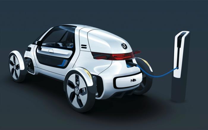 sähköauto sähkö volkswagen futuristinen muotoilu