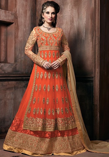 Netbroderi Salwar Kameez