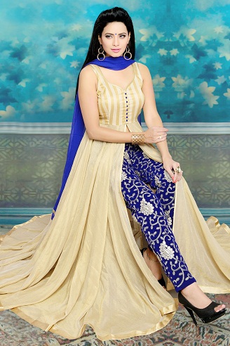 Broderet Pant Salwar Suit