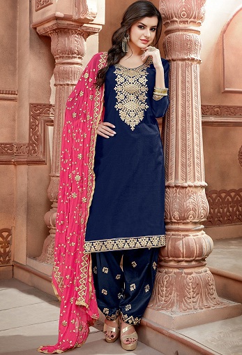 Broderet Punjabi Salwar Kameez