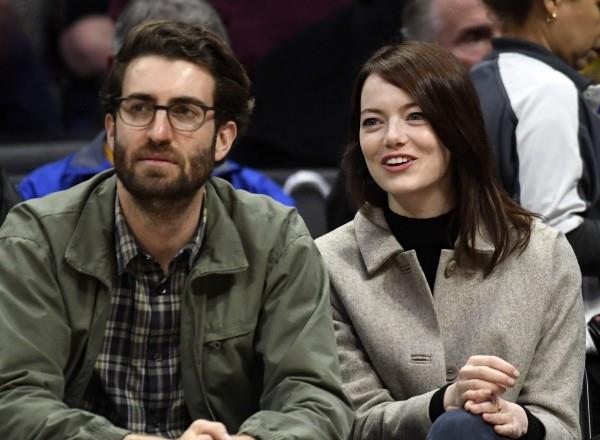 emma stone upea kuva Davidin kanssa