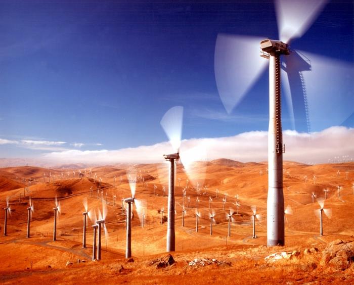 energian muuntaminen tuulipuisto aavikon tuulivoima