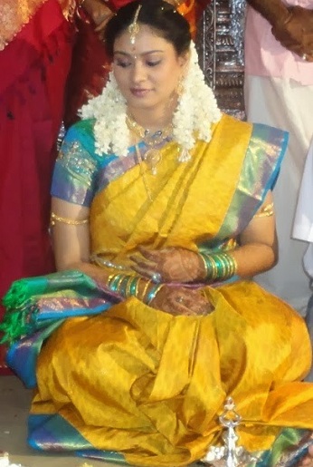 Eljegyzési Pattu Saree