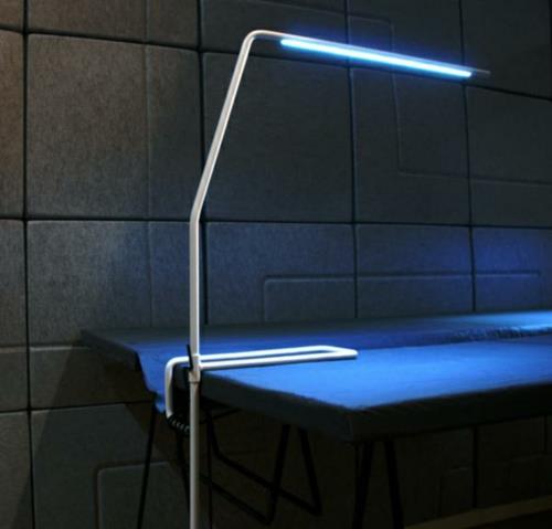 hämmästyttäviä trendikkäitä lamppuideoita sininen led -valo