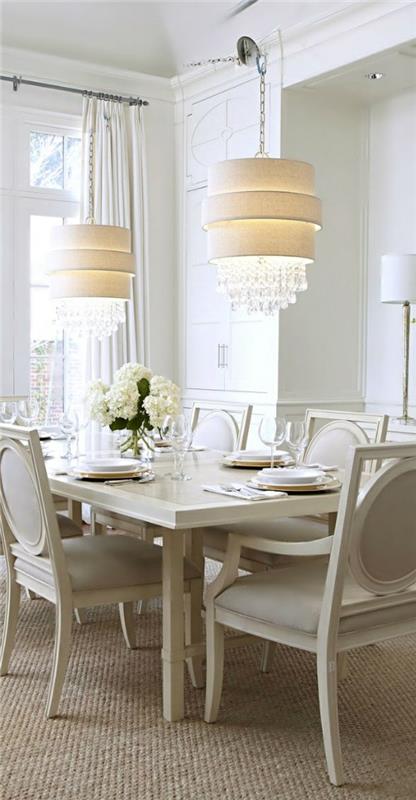 ruokasalin lamput ylelliset valkoiset kattovalaisimet ruokasalin suunnittelu