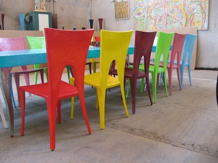 ruokailu tuolit elävät ideat sisustusesimerkit deco -ideat kestävä muoti moderni