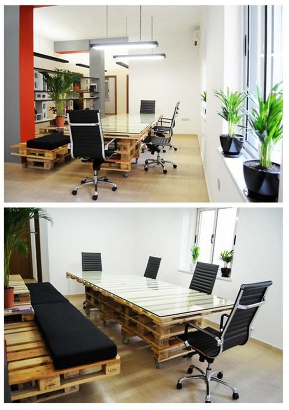 eurolavat puulavat huonekalut käsityöideoita DIY viileä moderni pöytätuoli toimisto