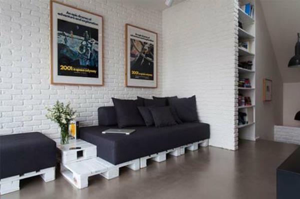 eurolavat puulavat huonekalut käsityöideoita DIY viileä moderni olohuone