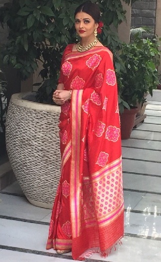 Aishwarya Rai i Silk Saree