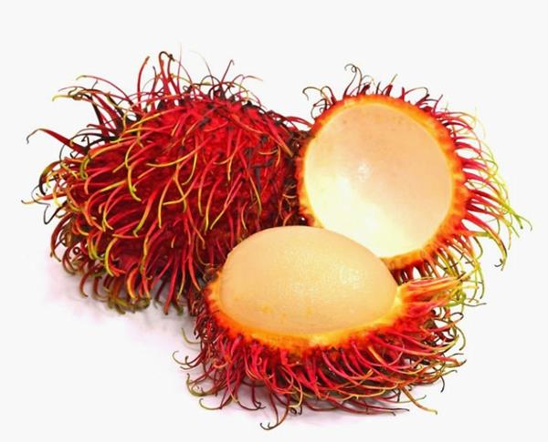 eksoottisia hedelmiä rambutan