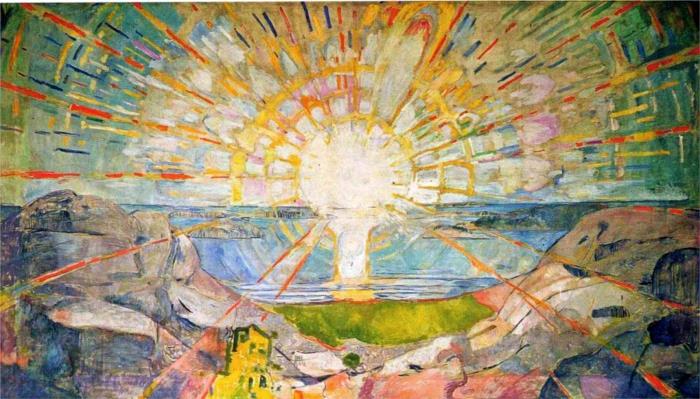 ekspressionismi edvard munch sun