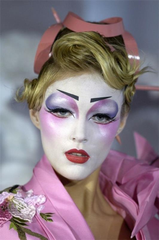 ylellisiä ja provosoivia meikkiideoita karnevaaleille