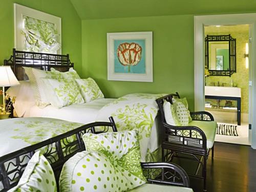 ylellinen vierashuone deco green kuvat
