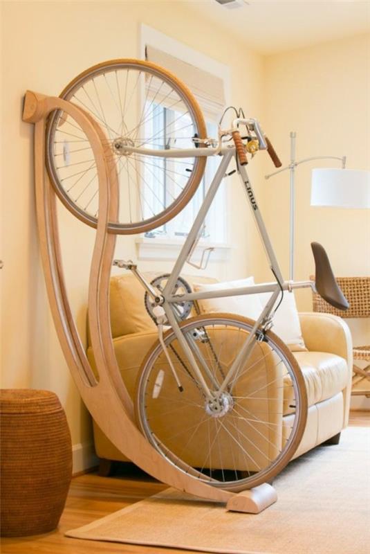 polkupyöräteline kotiin käytännön ideoita olohuone