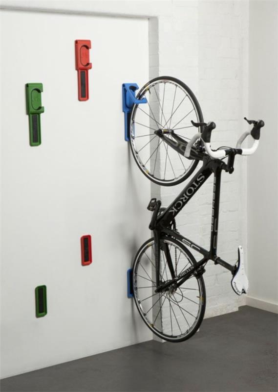 polkupyörän seinäkiinnike houkuttelevia kauniita eläviä ideoita