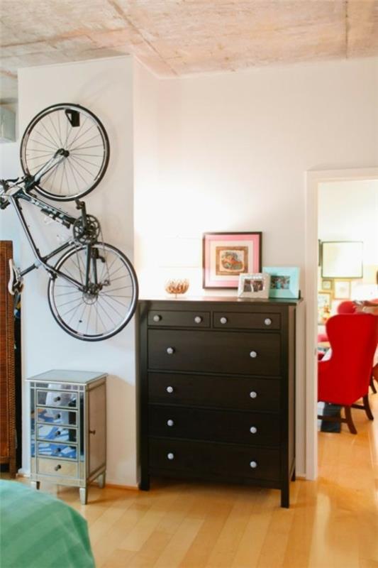 pyörän seinäkiinnitys luovia asumisideoita kotona