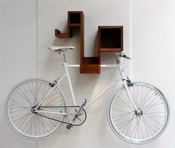 pyörän seinäteline kotona kompakti toiminnallinen