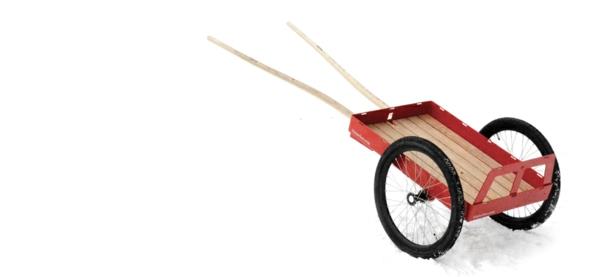 polkupyörän perävaunu polkupyörän puinen pidike