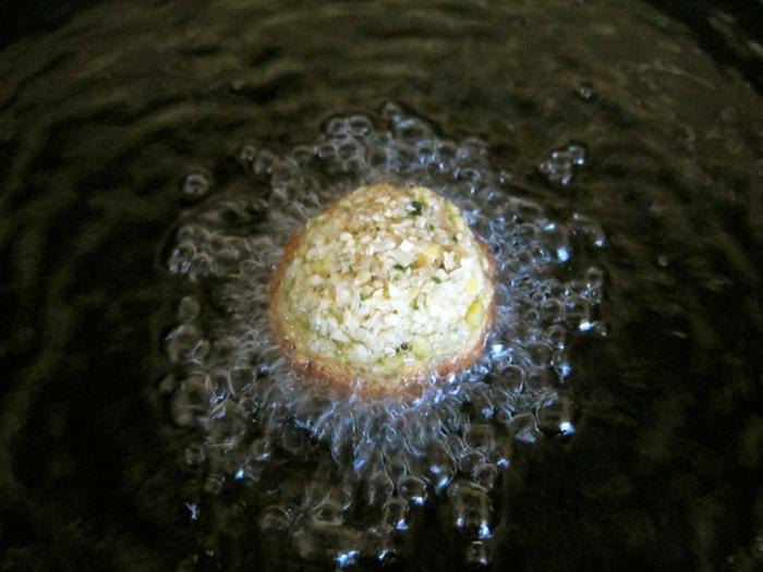 Perinteinen tapa paistaa falafel on terve ja nopea