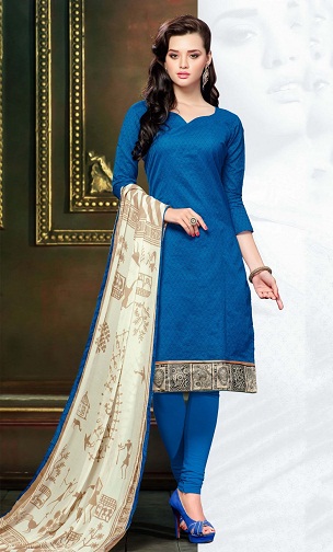 Fancy Salwar Kameez I Chanderi