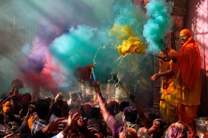 värit festivaali holi