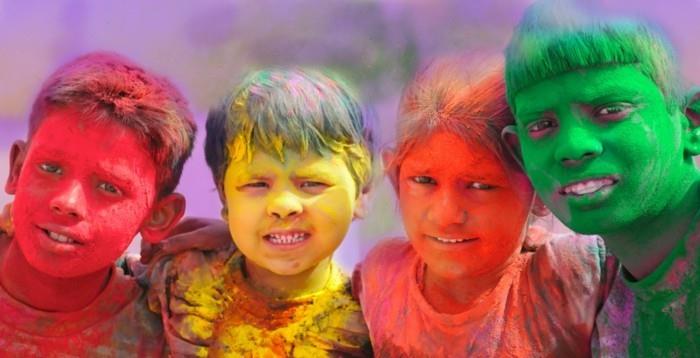 värit festivaalin lapset