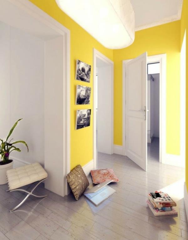 väri suunnittelu käytävä keltaiset valokuvat mustavalkoinen