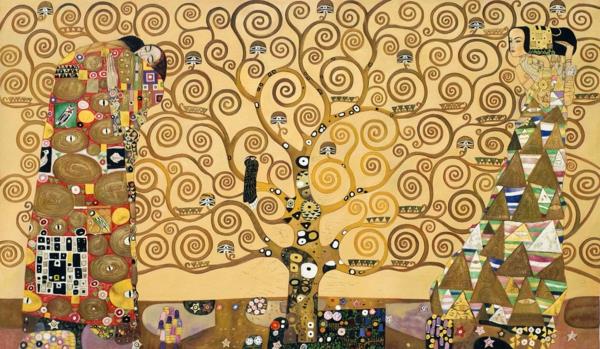 käytävän värisuunnittelu gustav klimt