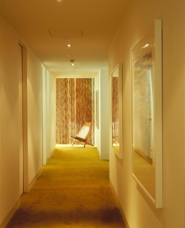 väri suunnittelu käytävä matto bambu