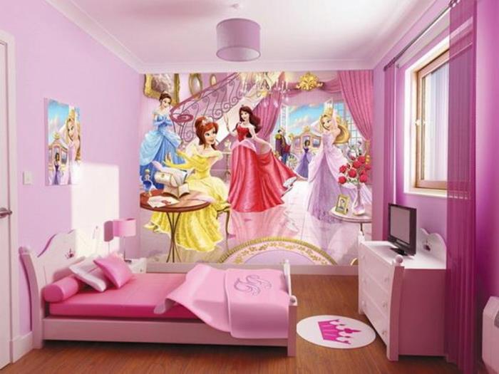 color-design-lastenhuone-wall-design-wall-design-pinkki