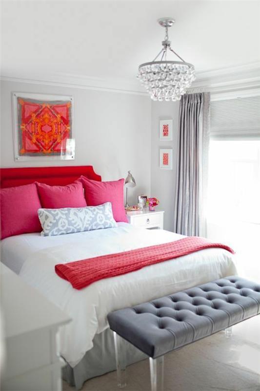 värisuunnittelu makuuhuoneen suunnittelu sängyn seinän suunnittelu