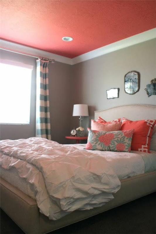 värisuunnittelu makuuhuoneen seinän värit makuuhuoneen katon väri