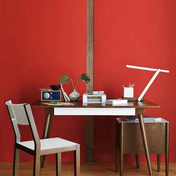 seinän värit värivalikoima kuvio seinäkoriste punainen