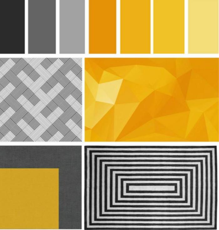 värisuunnittelu elävät ideat keltaiset askeleet