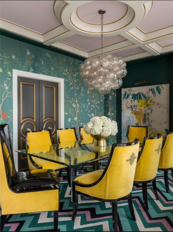värisuunnittelu olohuoneen seinän suunnittelu seinän suunnittelu ruokasali