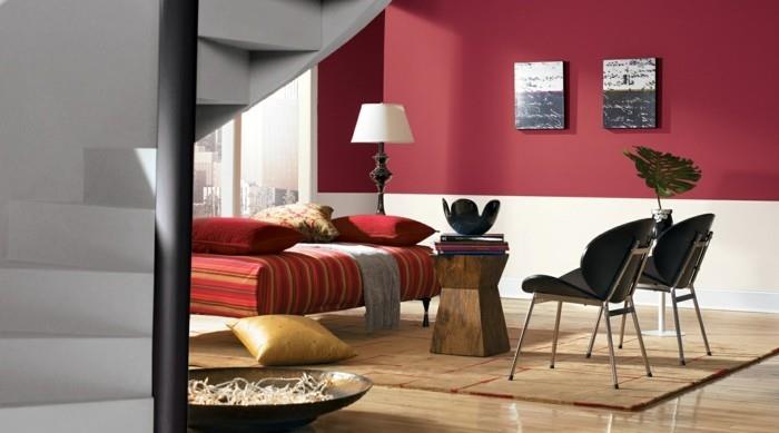 väriyhdistelmät modernissa olohuoneessa tyylikäs ja viihtyisä