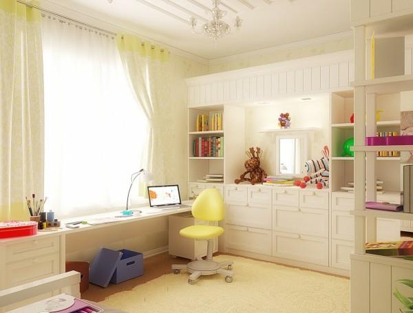 väripaletti seinävärit valkoinen keltainen seinäväri suunnittelu lastenhuone