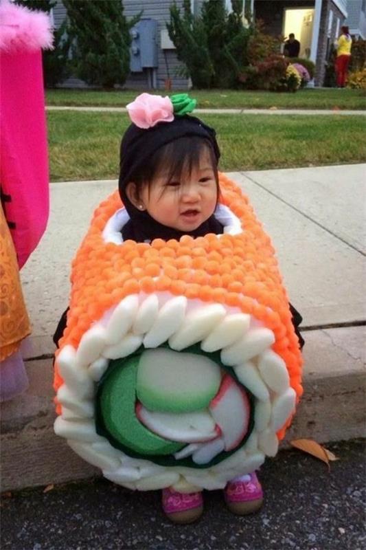 karnevaaliasut lapsille sushi