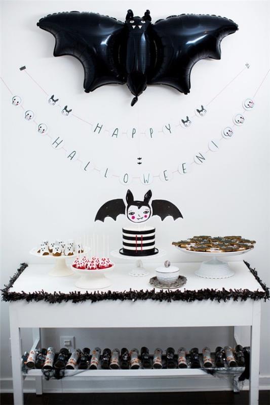 lepakoita halloween -koristeluun
