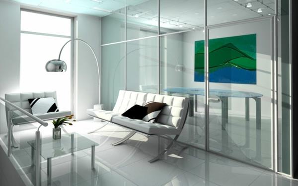 feng shui bagua -alueiden idea maa valkoinen sisustus