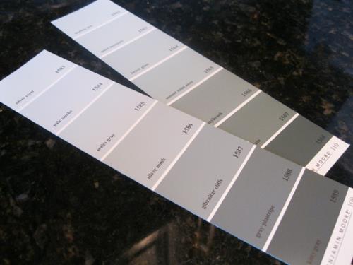 feng shui -elementit värit valkoinen harmaa