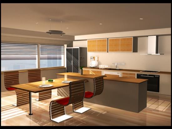 feng shui -säännöt - tilava ja ilmava feng shui säännöt vaaleankeltainen punainen yksinkertaisesti ilmava