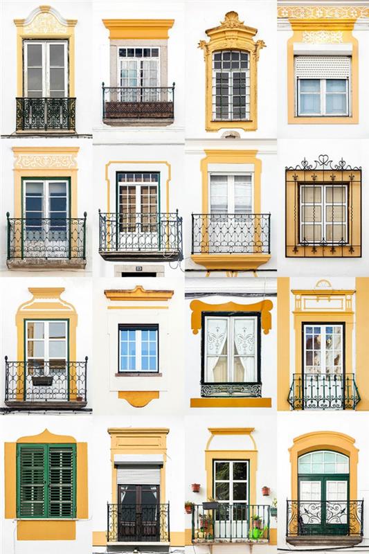 ikkuna rakentaminen evora city portugali
