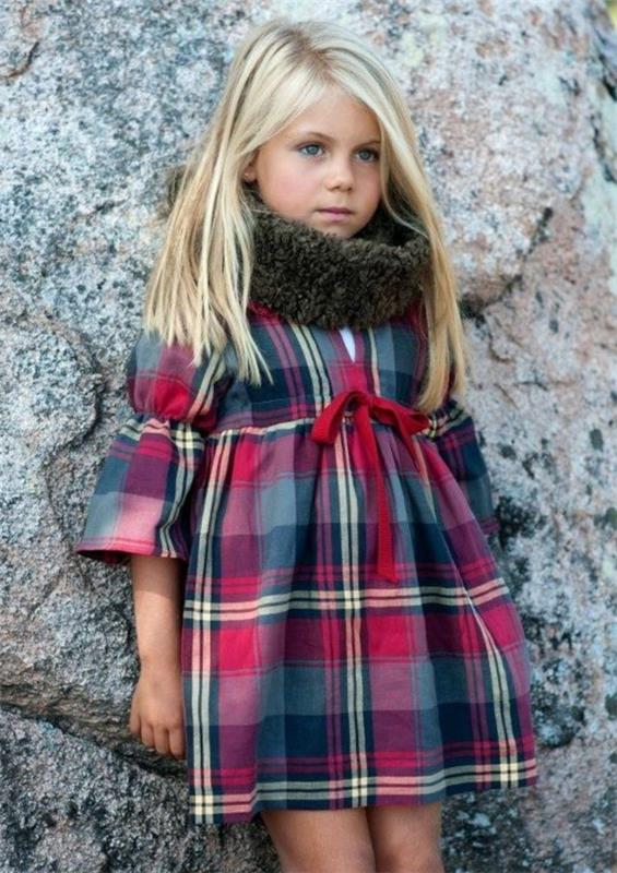 juhlava lasten muoti moderni mekko