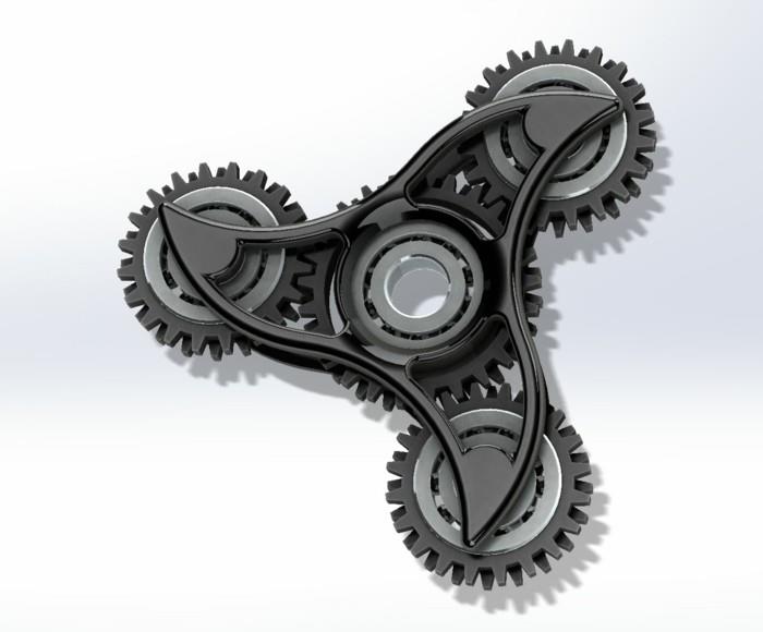 fidget spinner -ideoita tehdäksesi itsesi metallimuovista