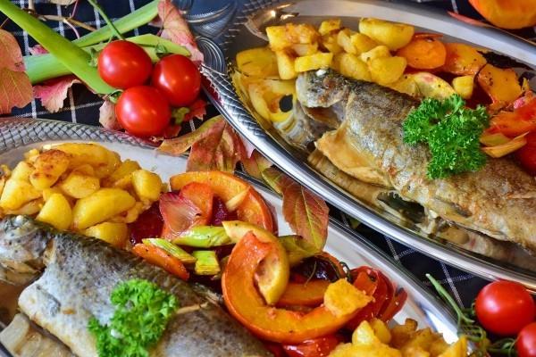 kala muiden tuotteiden kanssa terveellinen ruoka
